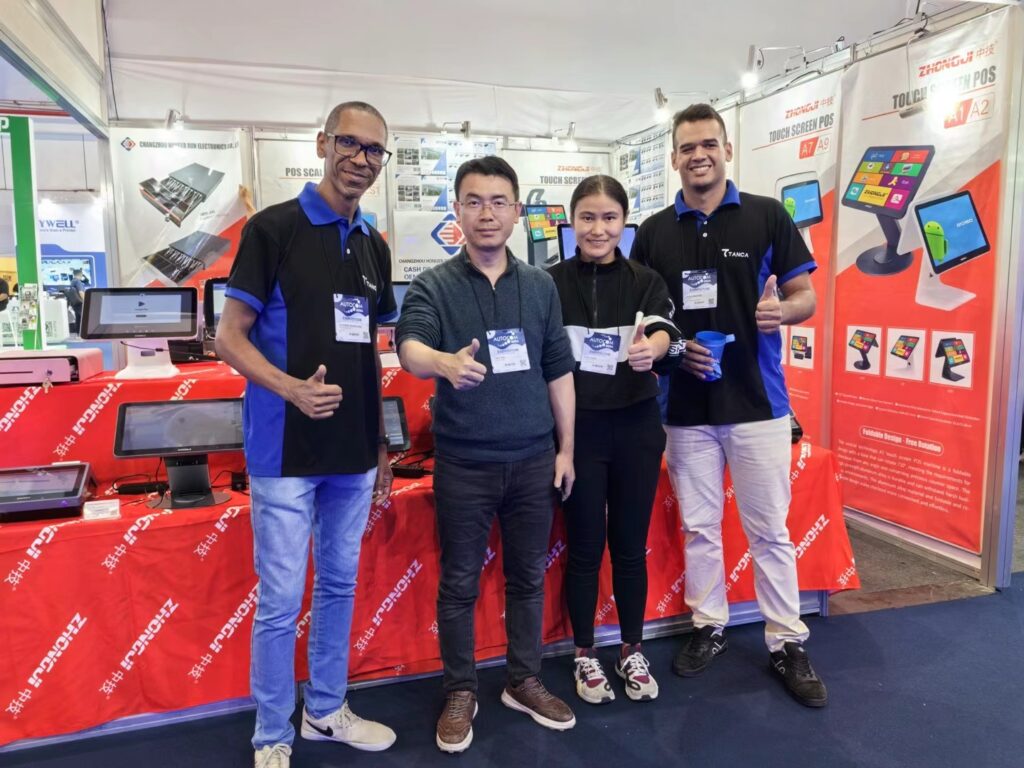 Suzhou Pinnacle AI Smart POS Solution Debuts at Brazil’s AUTOCOM 2024(images 2)