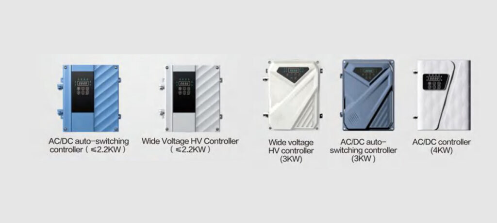 Deep Well DC Solar Pump Technical Data Image