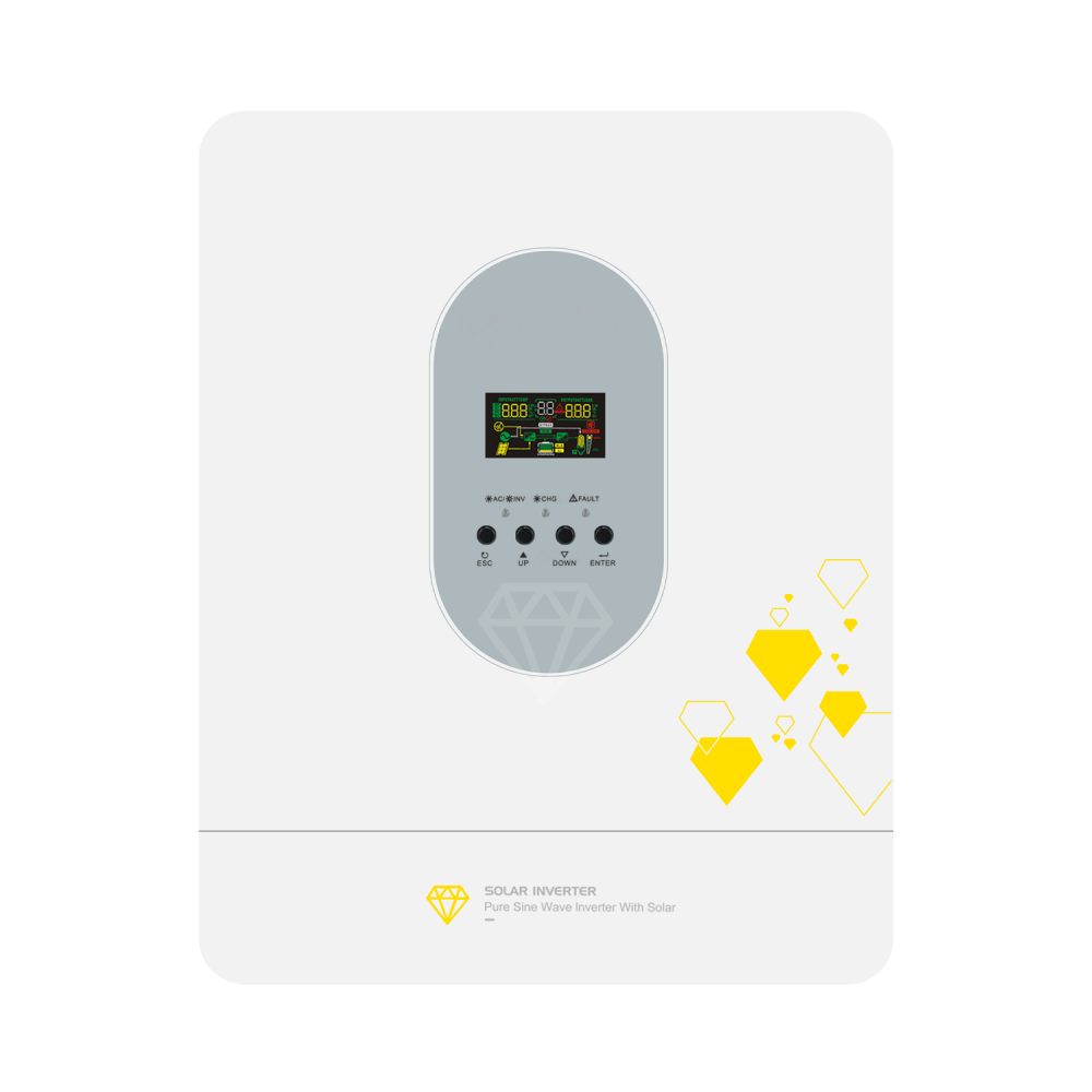 Compact High Frequency Hybrid Solar Inverter
