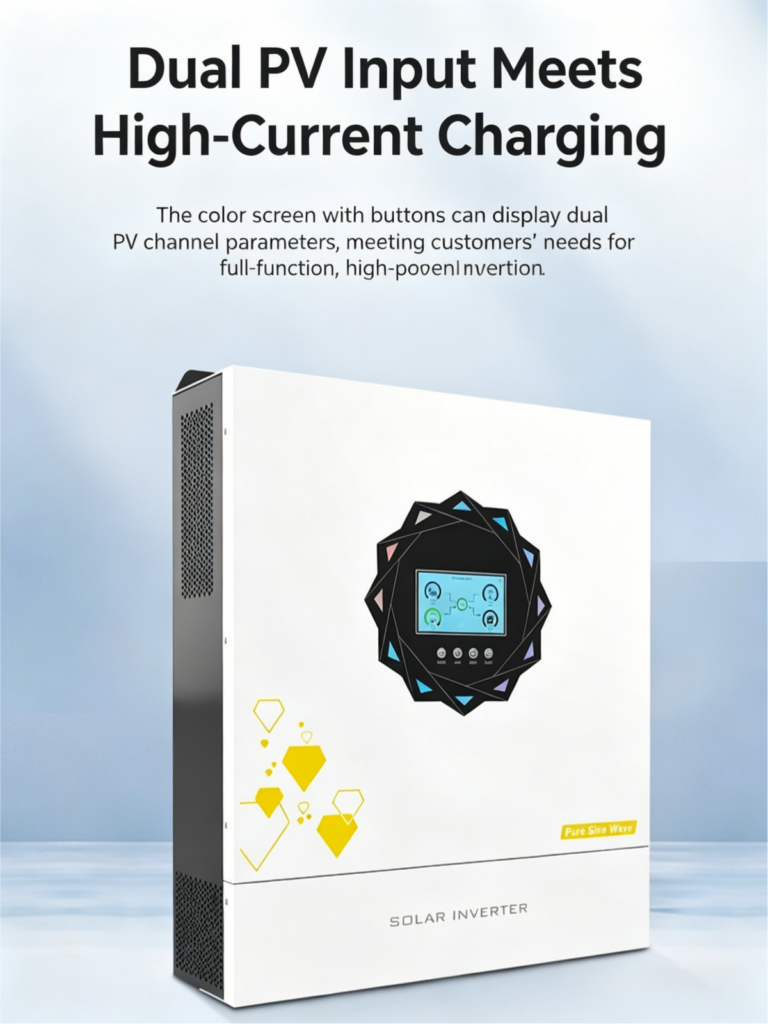 Touch Screen Hybrid Solar Inverter Key Feature Image 2