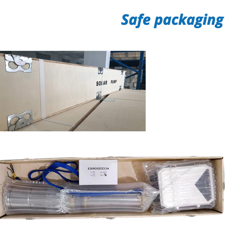 High Flow Solar Irrigation Pump Packing Image