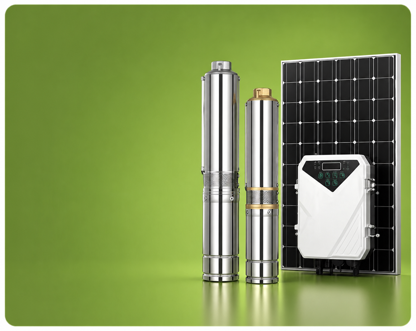 Solar water pump system for farm irrigation compared with diesel pump