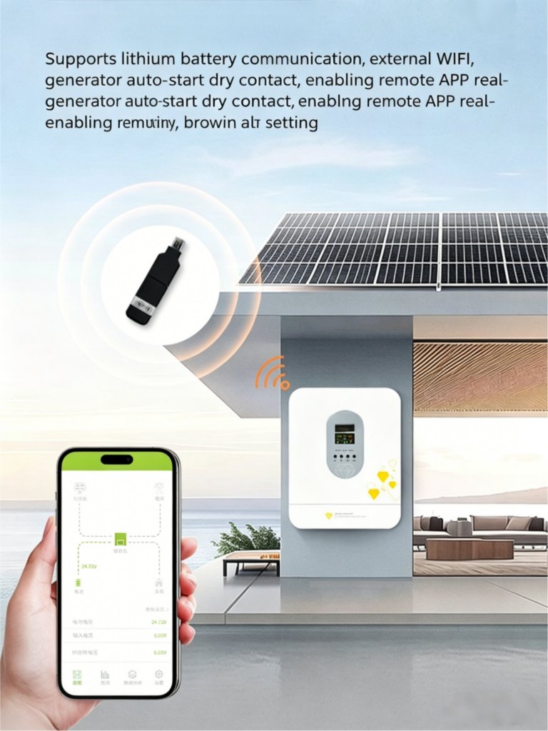 Compact Hybrid Solar Inverter Key Feature Image 2