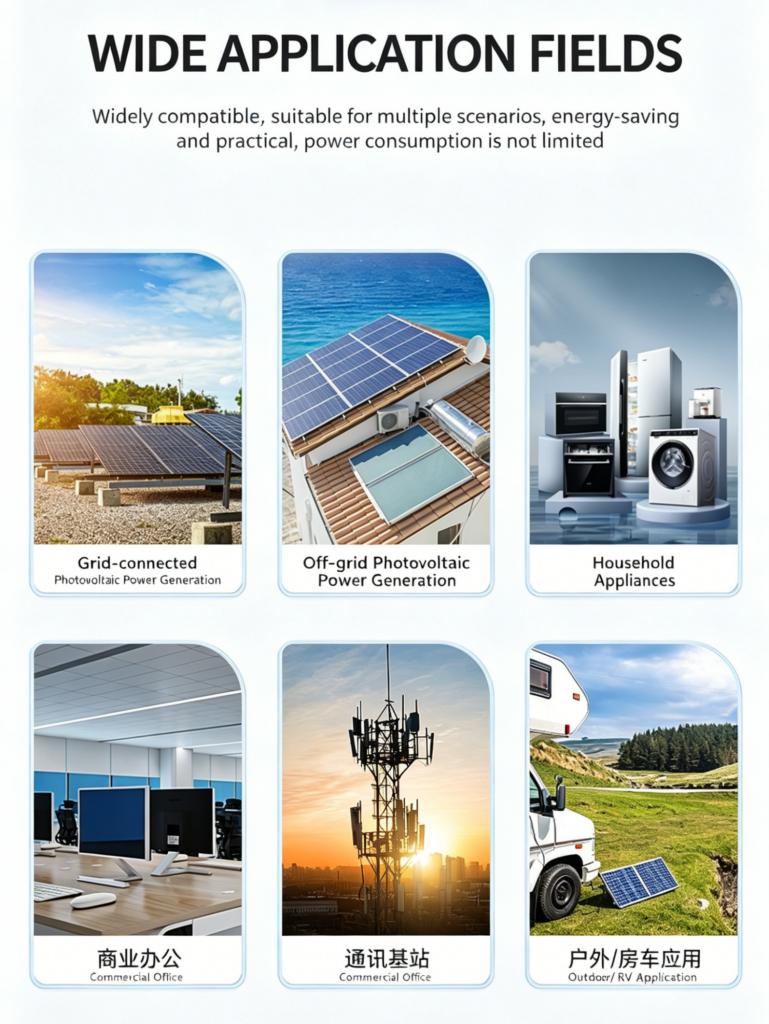 11KW Hybrid Solar Inverter Application Image