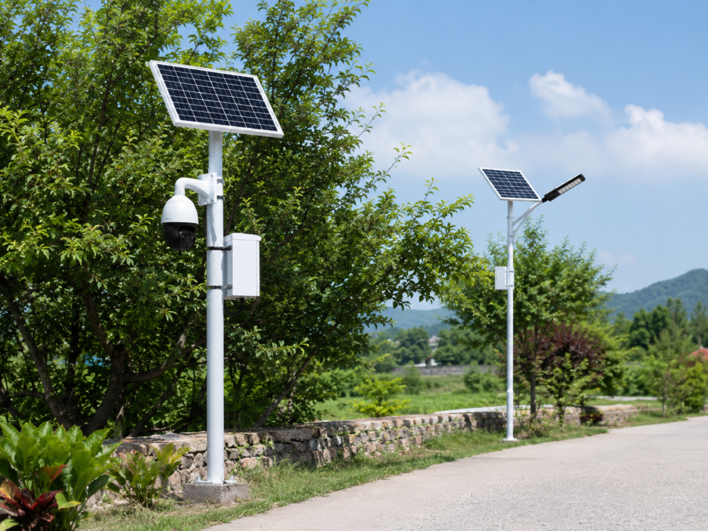 Small Off-Grid Solar Panels Application Image