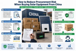 How to Reduce Procurement Risk When Buying Sola...