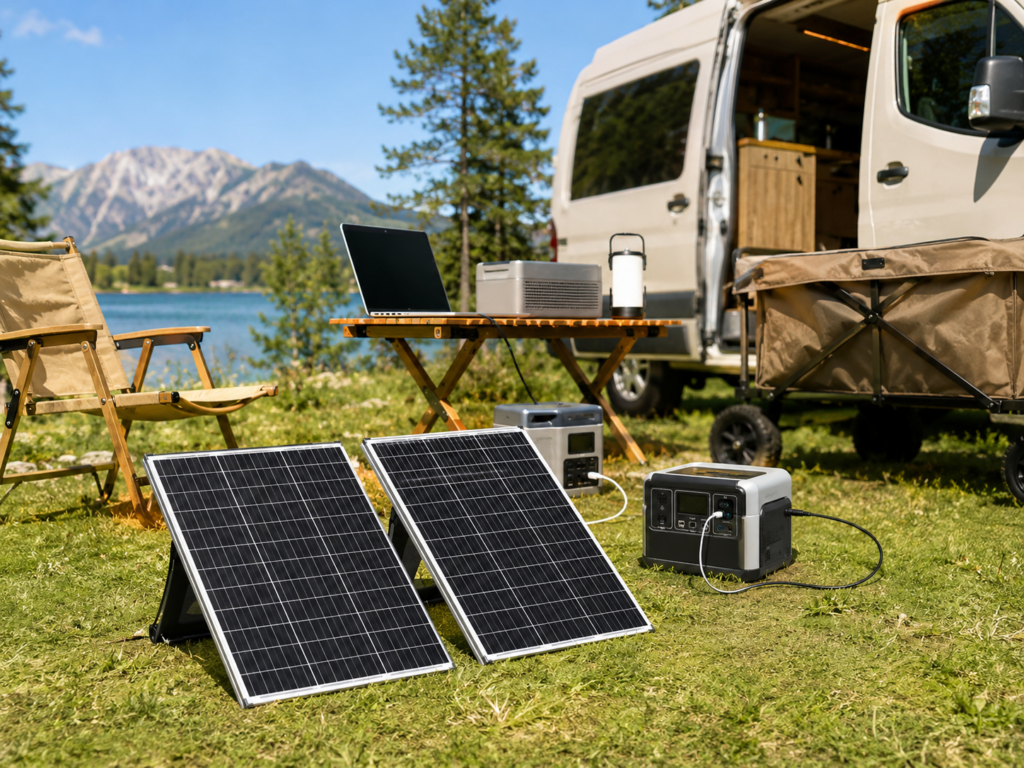 Small Off-Grid Solar Panels Outdoor Use