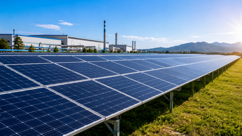 Commercial & Large Solar Panels for industrial and agricultural solar systems