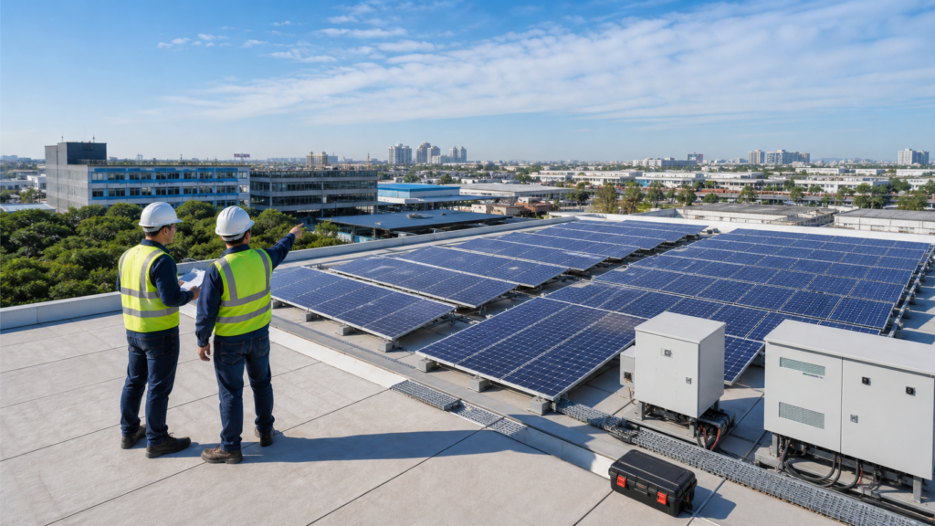 Commercial Rooftop Solar System Planning Checklist