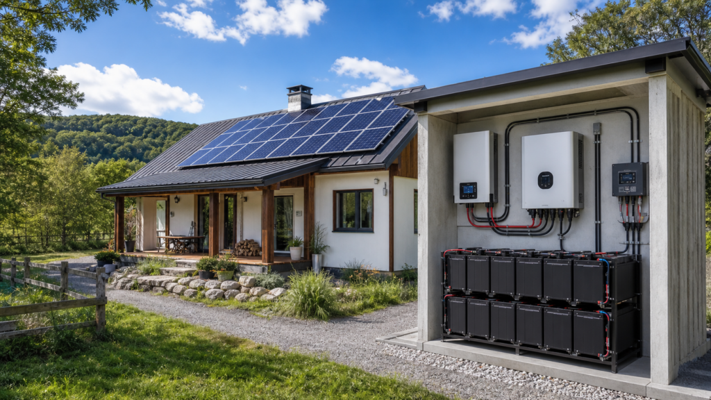 Off-Grid Solar Power System Solution