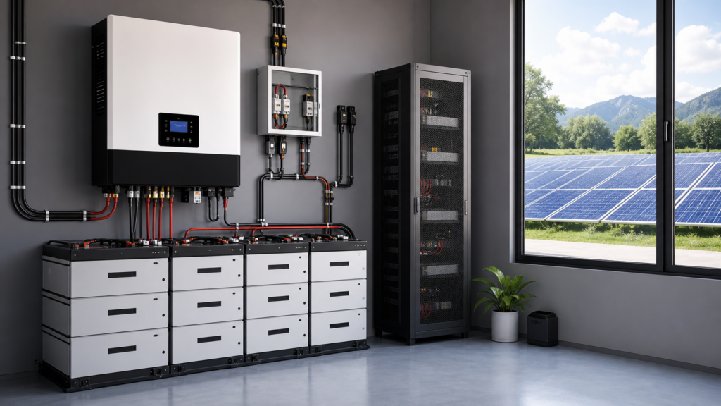 Hybrid Solar Inverter and Battery Matching Guide