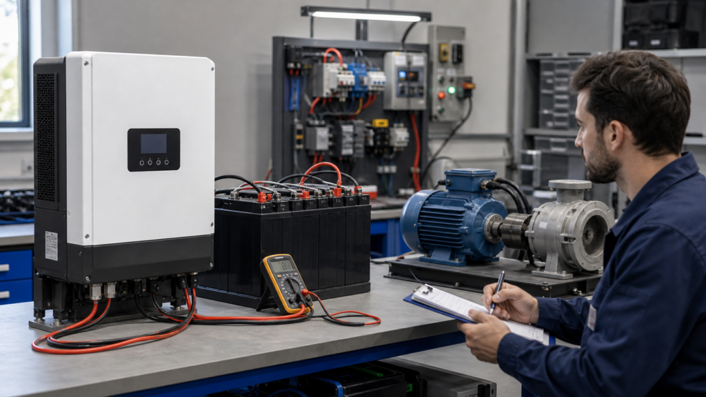 Solar Inverter Surge Power and Load Startup Guide