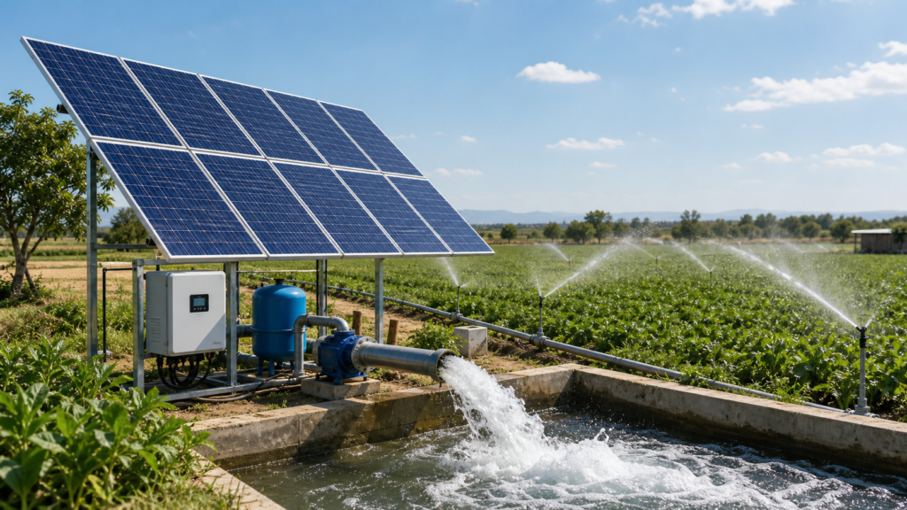 Solar Panels for Farm Irrigation Projects