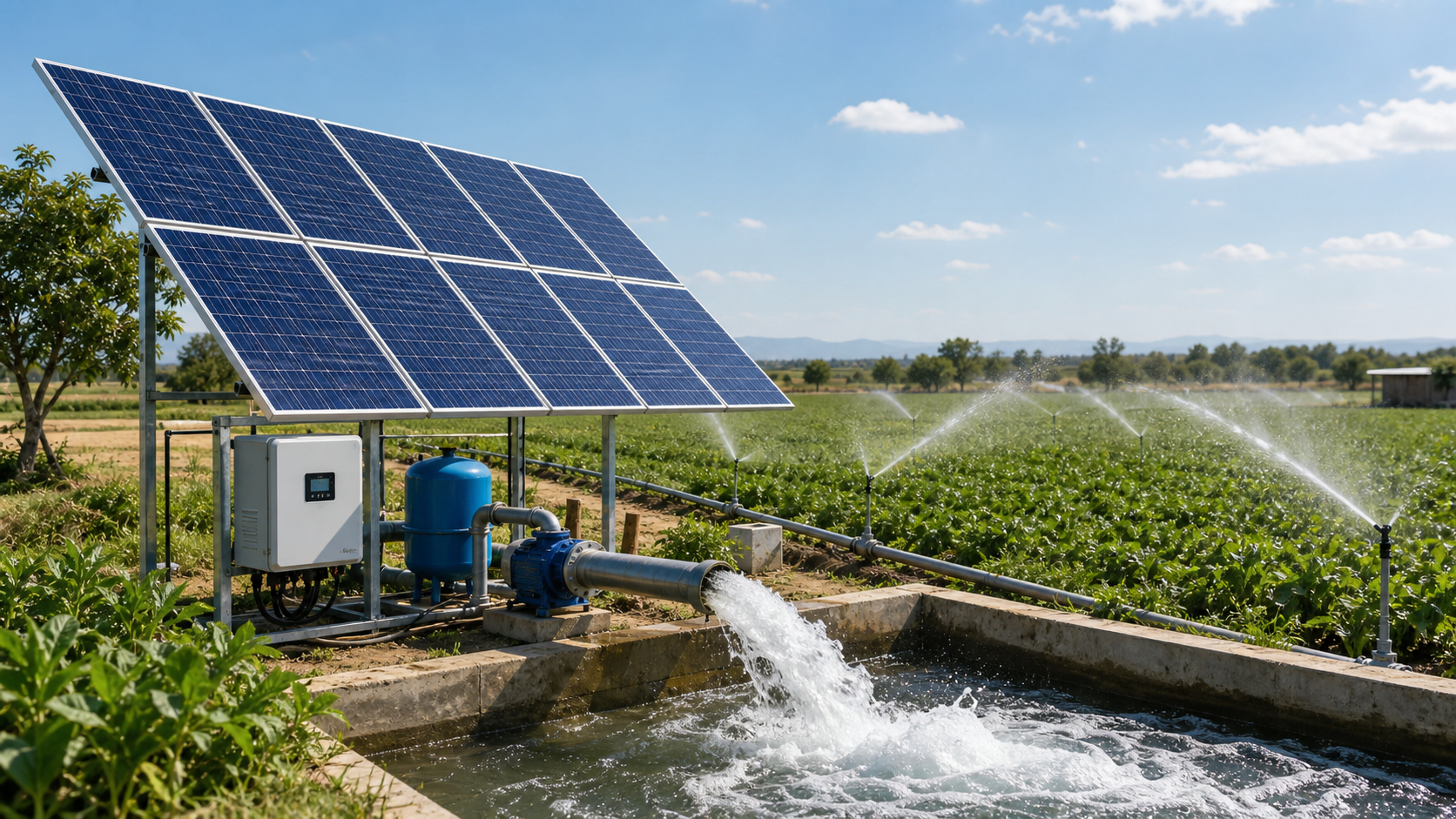 Solar Panels for Farm Irrigation Projects