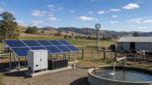 Solar Power System for Remote Farms